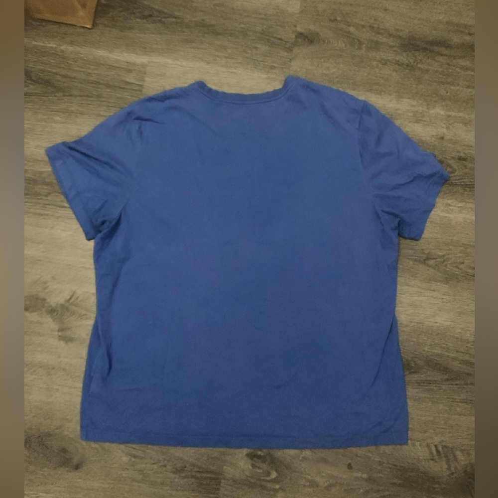 Nike Dri Fit T Shirt Mens 2XL Blue Basketball Backboard Logo Short Sleeve Hoops - Picture 5 of 8